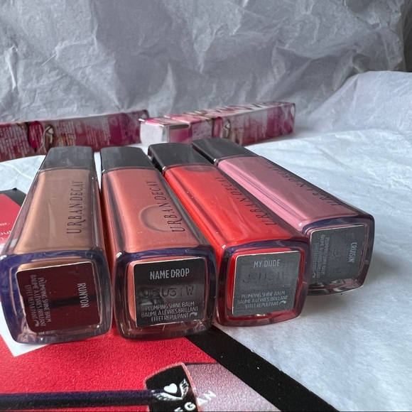 URBAN DECAY VICE in Name Drop plumping shine lip balm NIB - Picture 11 of 14